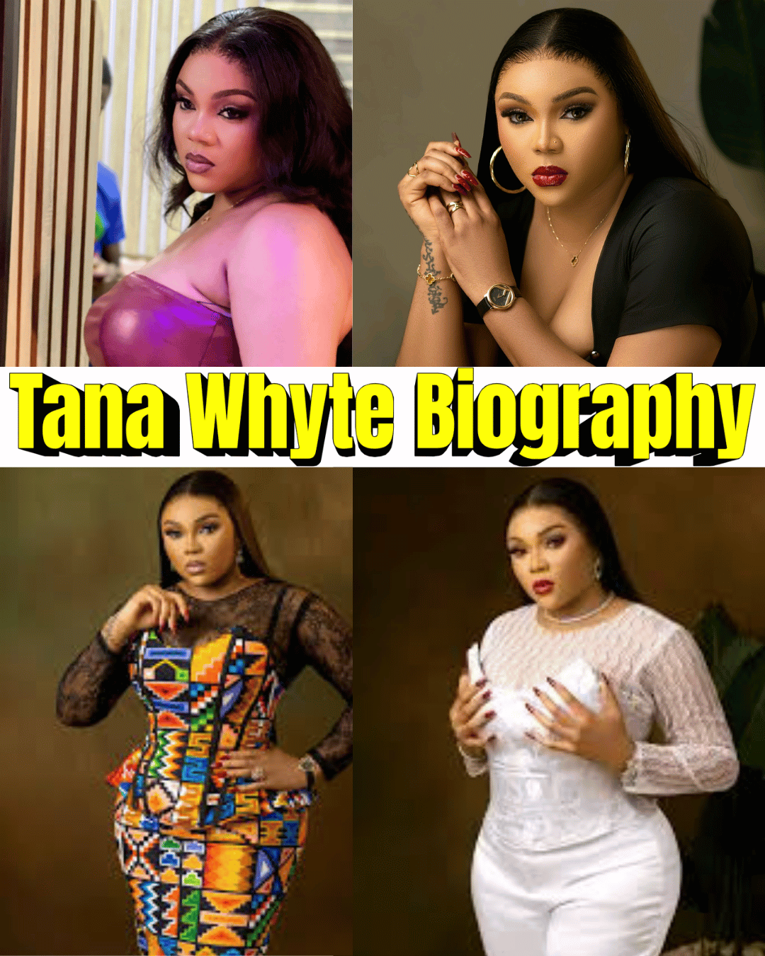 Tana Whyte Biography: Age, Career, Family, Net Worth & Inspiring Life Story
